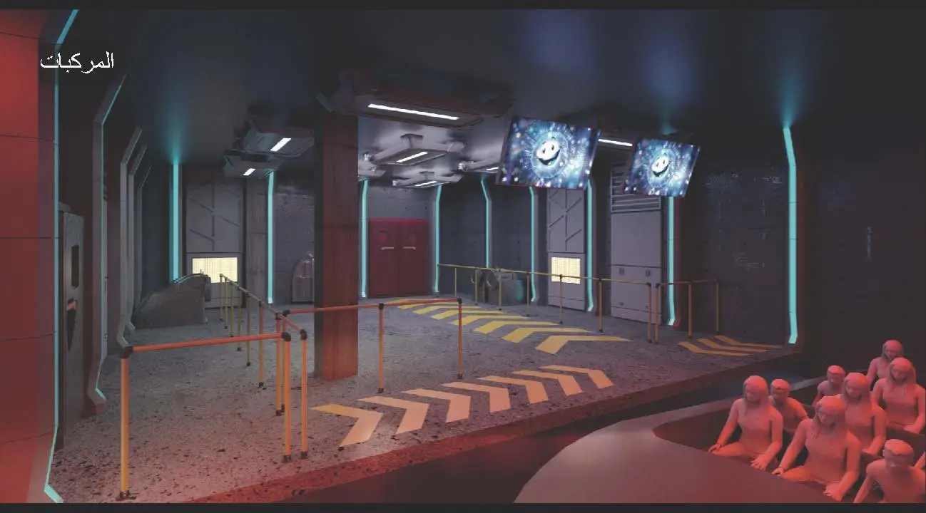 Rendering image of Qetaifan Island North offering a new Edutainment experience in its Waterpark