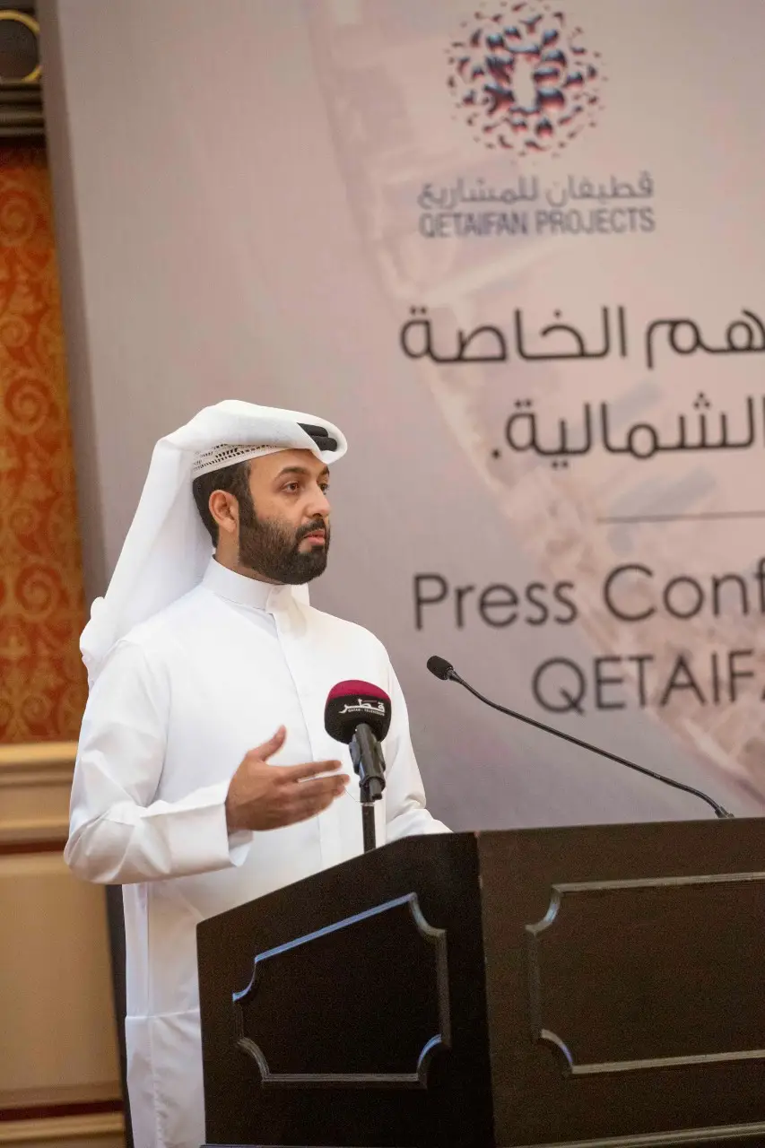 Signing ceremony of a QAR 634 million MoU between Qetaifan Projects and UK’s Aplomado Investments & Fenton Whelan, endorsed by the UK Ambassador to Qatar